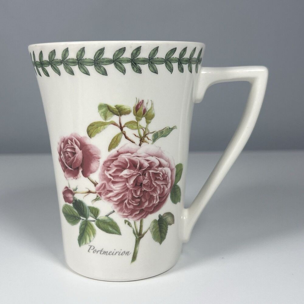 Portmeirion Botanic Roses Mug Portmeirion Coffee Tea Summer  2004